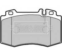 Комплект тормозных колодок, дисковый тормоз BORG and BECK BBP2132 BBP2132 BORG and BECK - купить в магазине запчастей по Украине