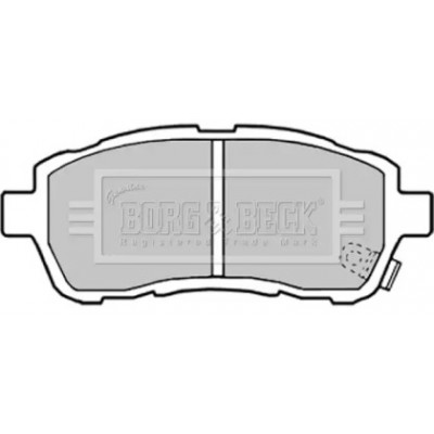 Комплект тормозных колодок, дисковый тормоз BBP2304 BORG and BECK - купить в магазине запчастей по Украине