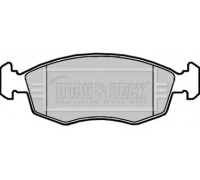 Комплект тормозных колодок, дисковый тормоз BORG and BECK BBP2310 BBP2310 BORG and BECK - купить в магазине запчастей по Украине