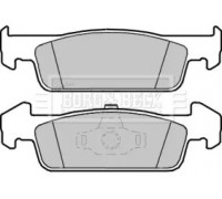 Комплект тормозных колодок, дисковый тормоз BORG and BECK BBP2408 BBP2408 BORG and BECK - купить в магазине запчастей по Украине