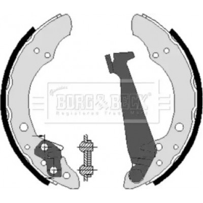 Комплект тормозных колодок BBS6213 BORG and BECK - купить в магазине запчастей по Украине