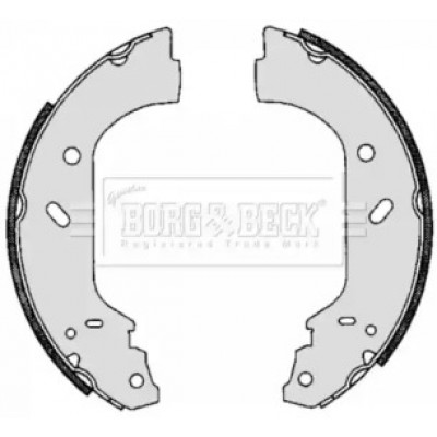 Комплект тормозных колодок BBS6265 BORG and BECK - купить в магазине запчастей по Украине