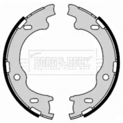 Комплект тормозных колодок BBS6400 BORG and BECK - купить в магазине запчастей по Украине