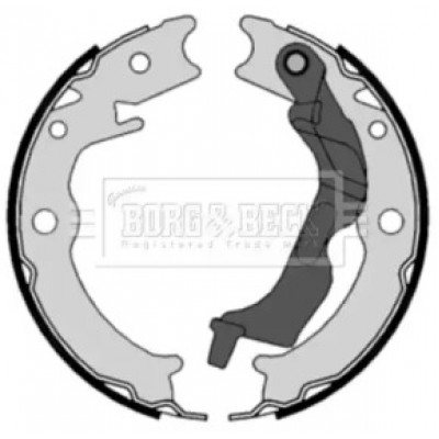 Комплект тормозных колодок BBS6404 BORG and BECK - купить в магазине запчастей по Украине