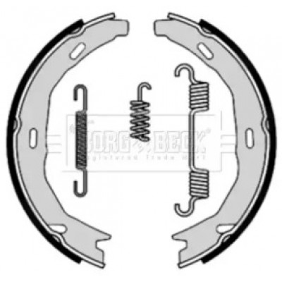 Комплект тормозных колодок BBS6408 BORG and BECK - купить в магазине запчастей по Украине