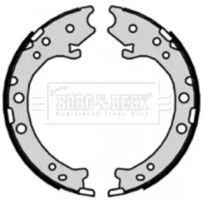 Комплект тормозных колодок BBS6431 BORG and BECK - купить в магазине запчастей по Украине