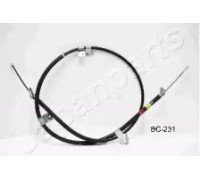 Трос, стояночная тормозная система JAPANPARTS BC-231 BC231 JAPANPARTS - купить в магазине запчастей по Украине