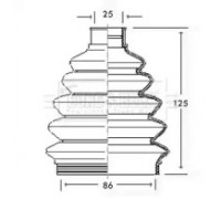 BCB2302 BORG and BECK - купить в магазине запчастей по Украине