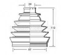 BCB2321 BORG and BECK - купить в магазине запчастей по Украине