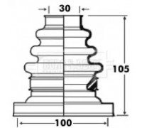 BCB2883 BORG and BECK - купить в магазине запчастей по Украине