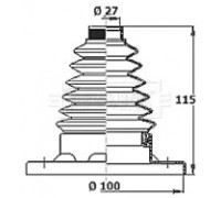 BCB6137 BORG and BECK - купить в магазине запчастей по Украине