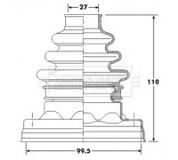BCB6191 BORG and BECK - купить в магазине запчастей по Украине