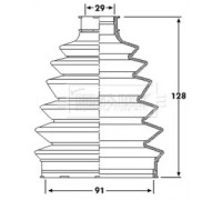 BCB6206 BORG and BECK - купить в магазине запчастей по Украине