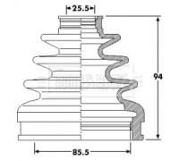 BCB6219 BORG and BECK - купить в магазине запчастей по Украине