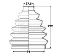 BCB6248 BORG and BECK - купить в магазине запчастей по Украине