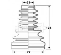 BCB6282 BORG and BECK - купить в магазине запчастей по Украине
