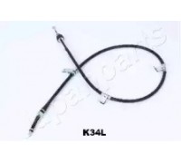 Трос, стояночная тормозная система JAPANPARTS BC-K34L BCK34L JAPANPARTS - купить в магазине запчастей по Украине