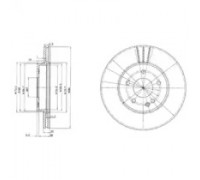 Тормозной диск DELPHI BG2768 BG2768 DELPHI - купить в магазине запчастей по Украине