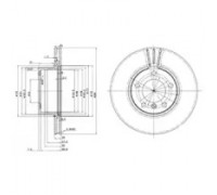 Тормозной диск DELPHI BG3043 BG3043 DELPHI - купить в магазине запчастей по Украине