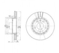 Тормозной диск DELPHI BG3768C BG3768C DELPHI - купить в магазине запчастей по Украине
