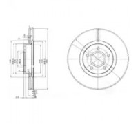 Тормозной диск DELPHI BG3895 BG3895 DELPHI - купить в магазине запчастей по Украине