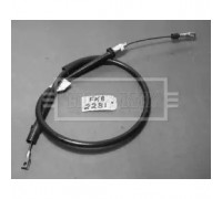 Трос, стояночная тормозная система BORG and BECK BKB2281 BKB2281 BORG and BECK - купить в магазине запчастей по Украине