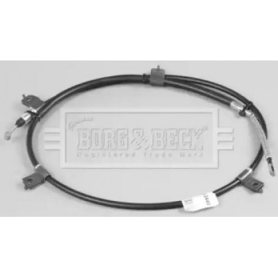 Трос, стояночная тормозная система BKB2440 BORG and BECK - купить в магазине запчастей по Украине