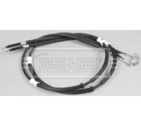 Трос, стояночная тормозная система BORG and BECK BKB2584 BKB2584 BORG and BECK - купить в магазине запчастей по Украине