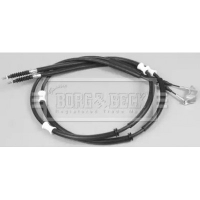 Трос, стояночная тормозная система BKB2584 BORG and BECK - купить в магазине запчастей по Украине