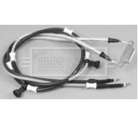 Трос, стояночная тормозная система BORG and BECK BKB2693 BKB2693 BORG and BECK - купить в магазине запчастей по Украине