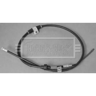 Трос, стояночная тормозная система BKB3439 BORG and BECK - купить в магазине запчастей по Украине