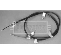 Трос, стояночная тормозная система BORG and BECK BKB3742 BKB3742 BORG and BECK - купить в магазине запчастей по Украине