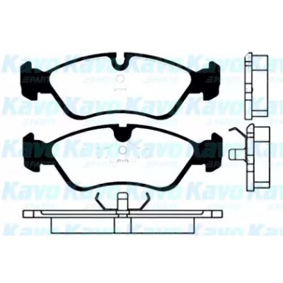 Комплект тормозных колодок, дисковый тормоз BP1001 KAVO PARTS - купить в магазине запчастей по Украине