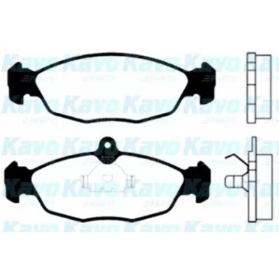 Комплект тормозных колодок, дисковый тормоз BP1002 KAVO PARTS - купить в магазине запчастей по Украине