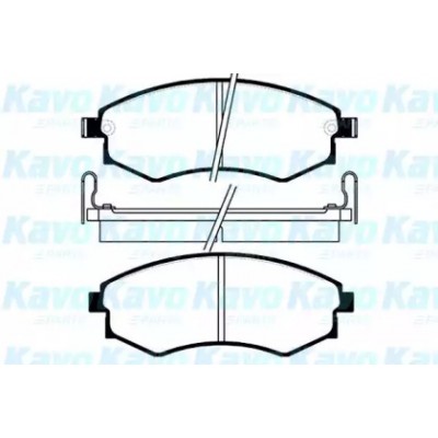 Комплект тормозных колодок, дисковый тормоз BP3003 KAVO PARTS - купить в магазине запчастей по Украине