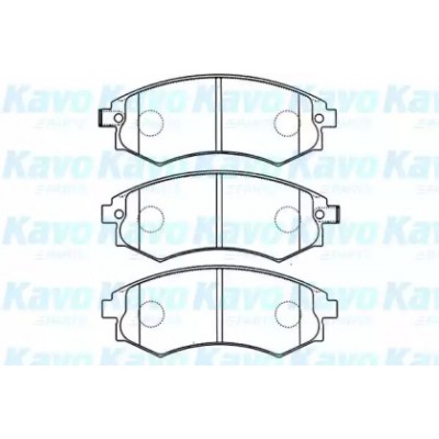 Комплект тормозных колодок, дисковый тормоз BP3025 KAVO PARTS - купить в магазине запчастей по Украине