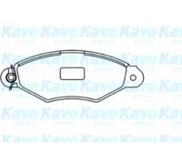 Комплект тормозных колодок, дисковый тормоз KAVO PARTS BP-6578 BP6578 KAVO PARTS - купить в магазине запчастей по Украине