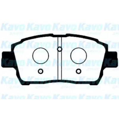 Комплект тормозных колодок, дисковый тормоз BP9063 KAVO PARTS - купить в магазине запчастей по Украине
