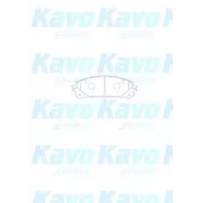 Комплект тормозных колодок, дисковый тормоз BP9140 KAVO PARTS - купить в магазине запчастей по Украине