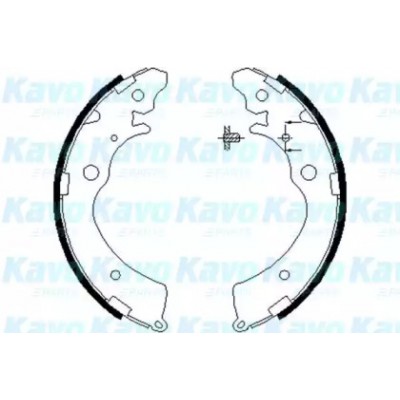 Комплект тормозных колодок BS2907 KAVO PARTS - купити в магазині запчастин по Україні