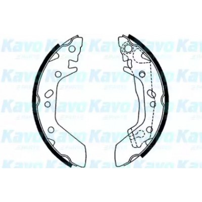 Комплект тормозных колодок BS3412 KAVO PARTS - купить в магазине запчастей по Украине