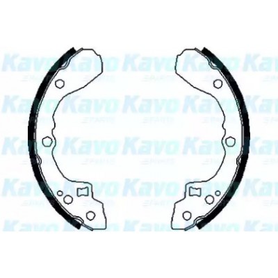 Комплект тормозных колодок BS4405 KAVO PARTS - купить в магазине запчастей по Украине