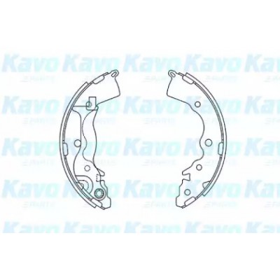 Комплект тормозных колодок BS4410 KAVO PARTS - купить в магазине запчастей по Украине