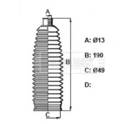 BSG3449 BORG and BECK - купить в магазине запчастей по Украине