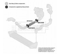 Трубка нагнетаемого воздуха BORG and BECK BTH1010 BTH1010 BORG and BECK - купить в магазине запчастей по Украине