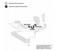 Трубка нагнетаемого воздуха BORG and BECK BTH1021 BTH1021 BORG and BECK - купить в магазине запчастей по Украине