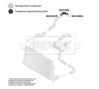BTH1083 BORG and BECK - купить в магазине запчастей по Украине