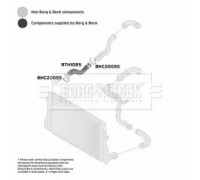 Трубка нагнетаемого воздуха BORG and BECK BTH1085 BTH1085 BORG and BECK - купить в магазине запчастей по Украине