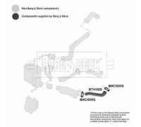 Трубка нагнетаемого воздуха BORG and BECK BTH1105 BTH1105 BORG and BECK - купить в магазине запчастей по Украине