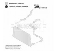 BTH1156 BORG and BECK - купить в магазине запчастей по Украине